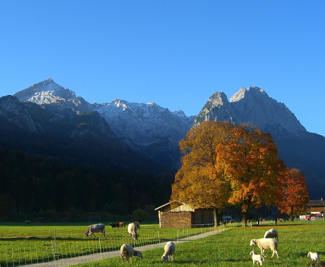 Ferienwohnung Am Kurpark -Wohnung 2,90Qm- Garmisch-Partenkirchen Buitenkant foto